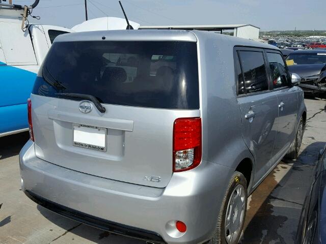 JTLZE4FE3DJ036529 - 2013 TOYOTA SCION XB 银色 照片 4