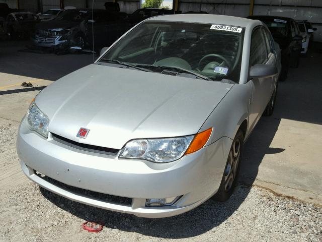1G8AW12F03Z175420 - 2003 SATURN ION LEVEL SILVER photo 2