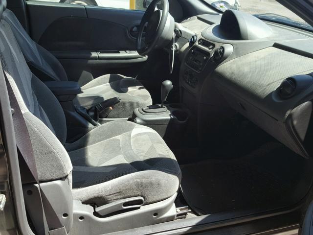 1G8AW12F03Z175420 - 2003 SATURN ION LEVEL SILVER photo 5