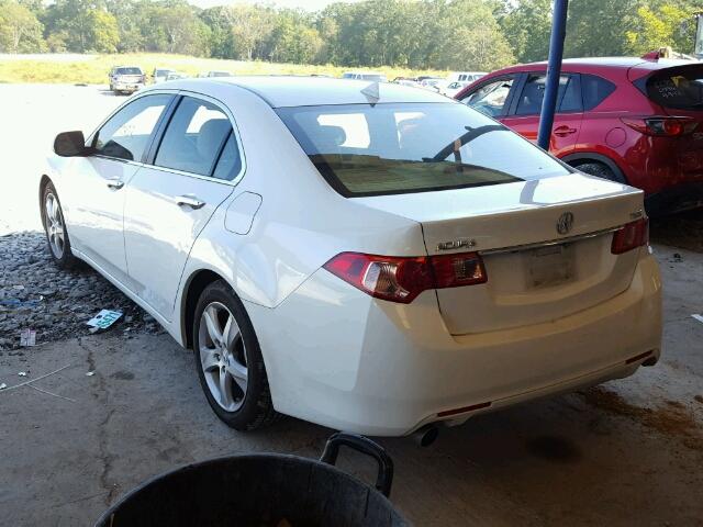 JH4CU2F62CC029297 - 2012 ACURA TSX TECH WHITE photo 3