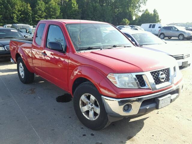 1N6AD0CU0AC439798 - 2010 NISSAN FRONTIER K RED photo 1