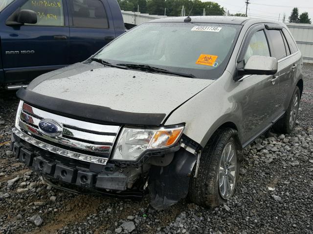 2FMDK49C68BA23692 - 2008 FORD EDGE LIMIT SILVER photo 2