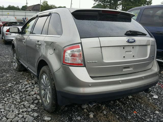 2FMDK49C68BA23692 - 2008 FORD EDGE LIMIT SILVER photo 3