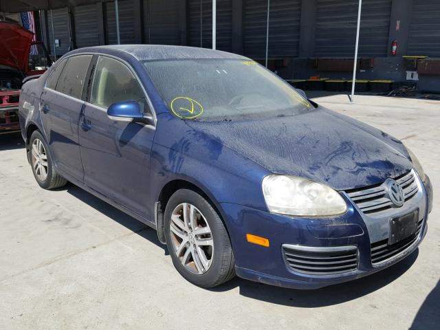 3VWRF71K46M752477 - 2006 VOLKSWAGEN JETTA 2.5 BLUE photo 1