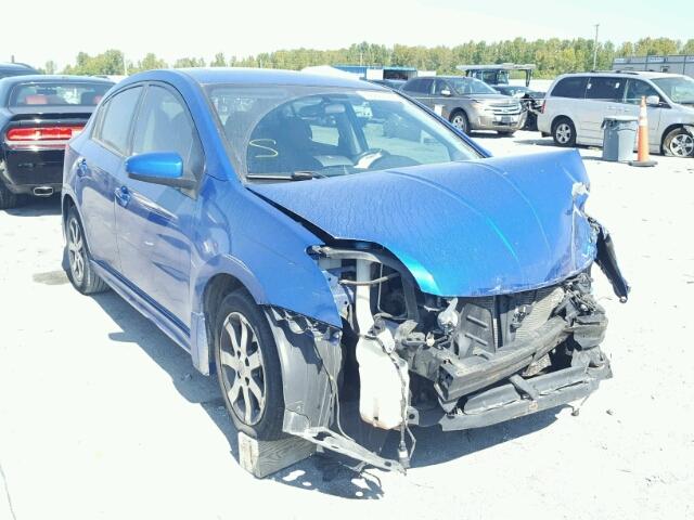 3N1AB6APXCL727038 - 2012 NISSAN SENTRA 2.0 BLUE photo 1