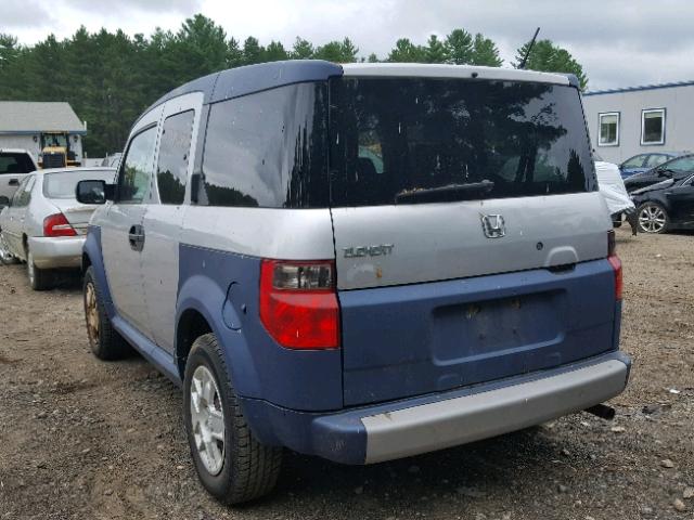 5J6YH17306L015682 - 2006 HONDA ELEMENT LX SILVER photo 3