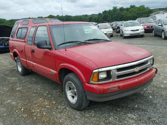 1GCCS1944SK245376 - 1995 CHEVROLET S TRUCK S1 RED photo 1