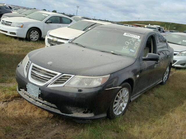 YS3FB49Y691020029 - 2009 SAAB 9-3 BLACK photo 2