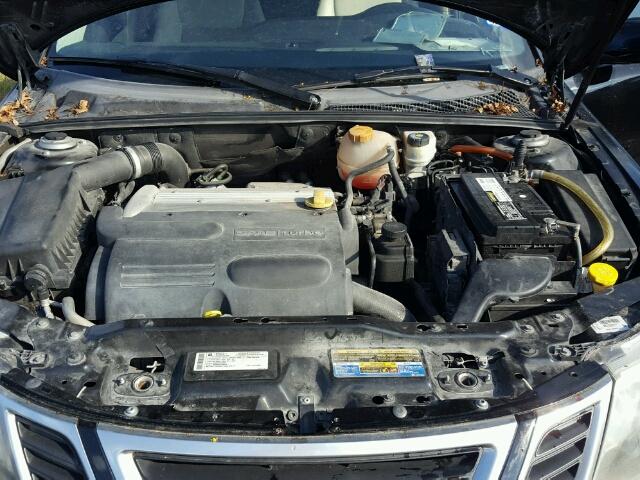 YS3FB49Y691020029 - 2009 SAAB 9-3 BLACK photo 7