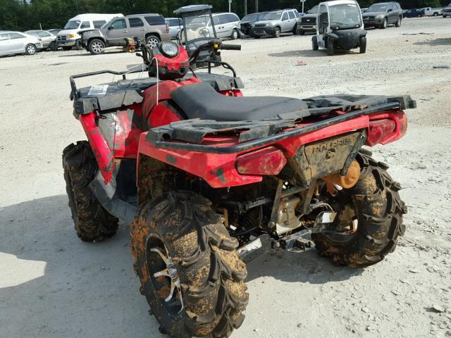 4XASEA570HA634542 - 2017 POLARIS SPORTSMAN RED photo 3