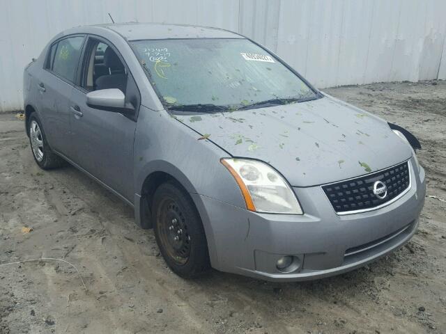 3N1AB61E78L734986 - 2008 NISSAN SENTRA 2.0 GRAY photo 1