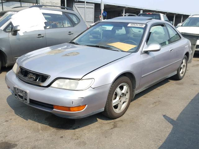 19UYA2259VL009629 - 1997 ACURA 3.0CL SILVER photo 2