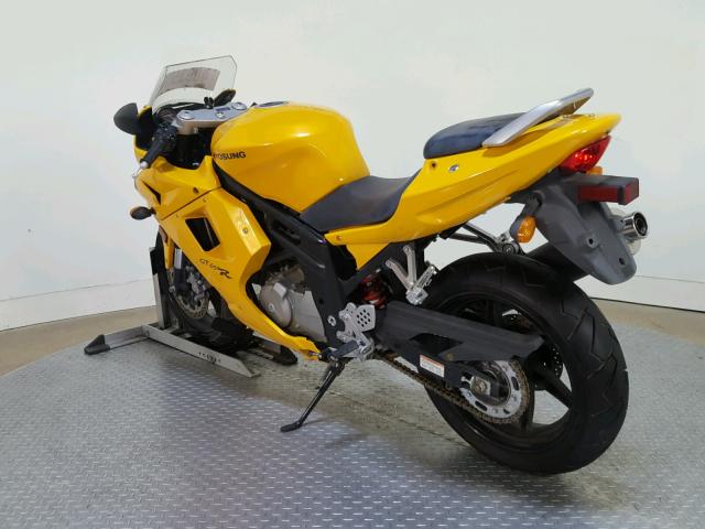 KM4MP578X81602882 - 2008 HYOSUNG GT650 YELLOW photo 6