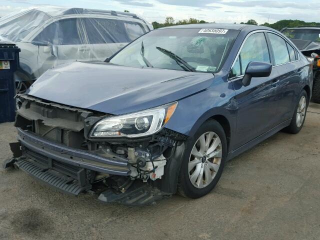 4S3BNAC68F3005938 - 2015 SUBARU LEGACY BLUE photo 2