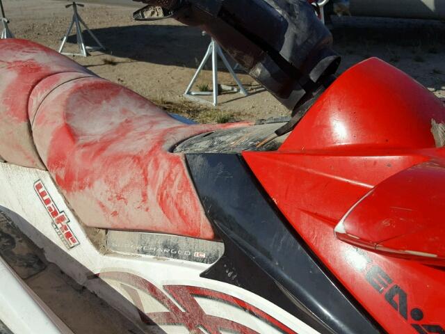 YDV27182B707 - 2007 SEA JETSKI RED photo 9