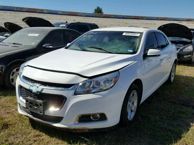 1G11C5SA7GF151609 - 2016 CHEVROLET MALIBU LIM WHITE photo 2