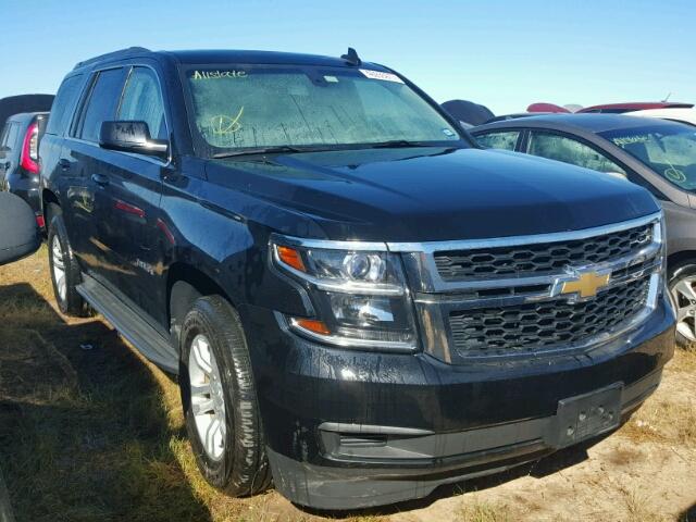 1GNSCAKC3GR395513 - 2016 CHEVROLET TAHOE C150 BLACK photo 1