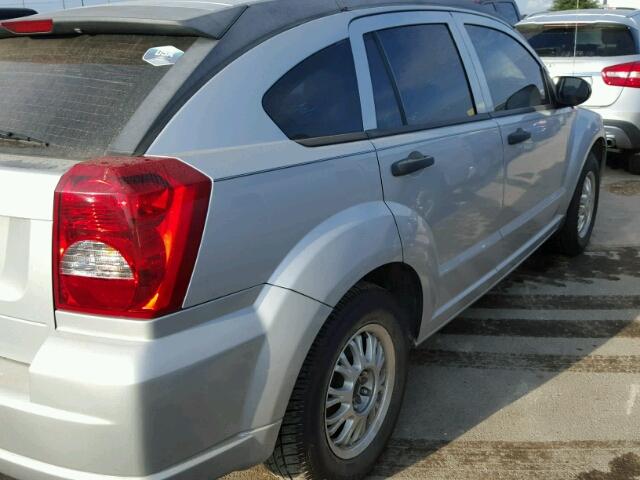 1B3HB28B47D132925 - 2007 DODGE CALIBER GRAY photo 4