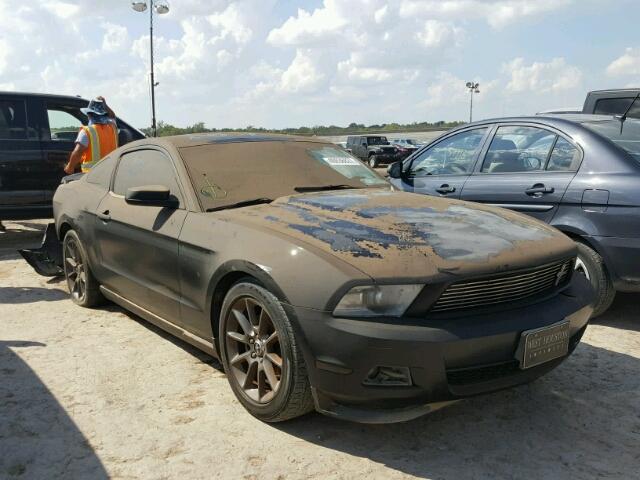 1ZVBP8AM0B5133882 - 2011 FORD MUSTANG BLACK photo 1