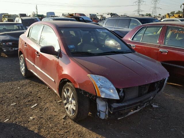 3N1AB6AP3BL700827 - 2011 NISSAN SENTRA RED photo 1