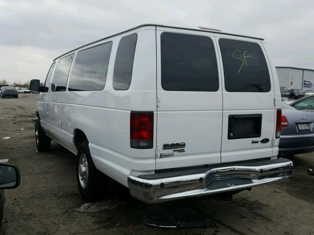 1FBSS3BL3ADA51289 - 2010 FORD ECONOLINE WHITE photo 3