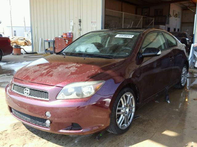 JTKDE177650057878 - 2005 TOYOTA SCION TC BURGUNDY photo 2