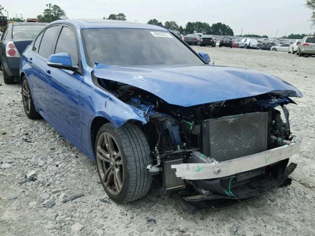 WBA3A5G56FNS87894 - 2015 BMW 328 I BLUE photo 1