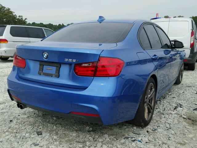 WBA3A5G56FNS87894 - 2015 BMW 328 I BLUE photo 4