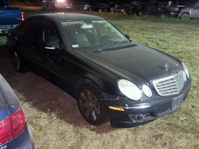 WDBUF56X97B001887 - 2007 MERCEDES-BENZ E 350 BLACK photo 1