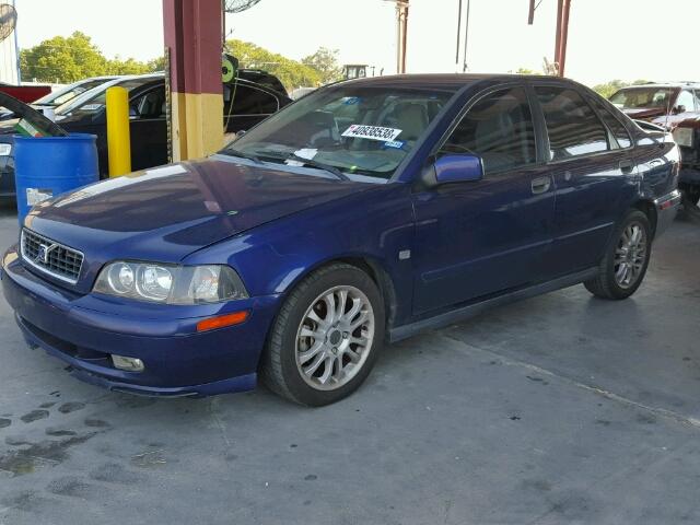 YV1VS27534F033830 - 2004 VOLVO S40 1.9T BLUE photo 2