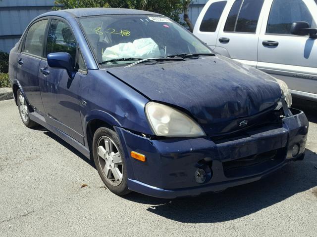 JS2RA41S435153571 - 2003 SUZUKI AERIO S BLUE photo 1