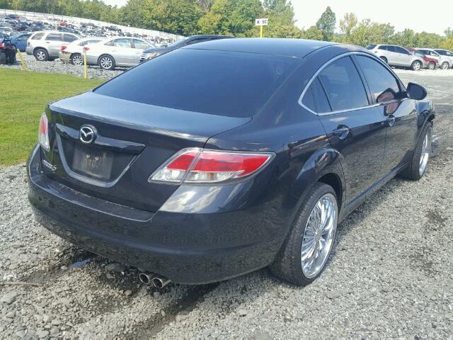 1YVHZ8DH6C5M43181 - 2012 MAZDA 6 I CHARCOAL photo 4