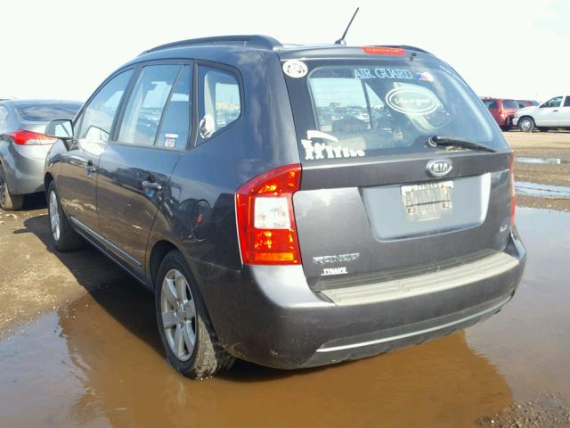 KNAFG525477087010 - 2007 KIA RONDO BASE GRAY photo 3