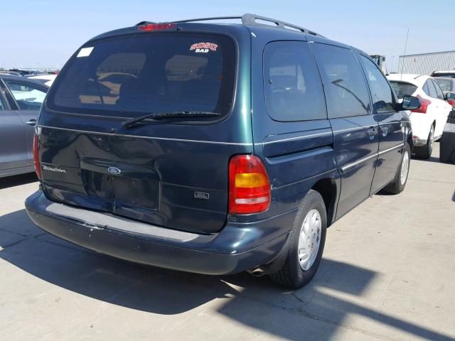 2FMDA5148WBB24582 - 1998 FORD WINDSTAR W GREEN photo 4