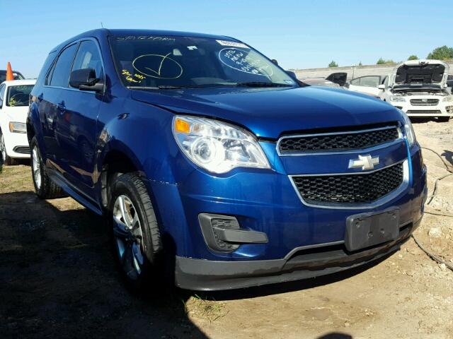 2CNALBEW5A6249922 - 2010 CHEVROLET EQUINOX BLUE photo 1