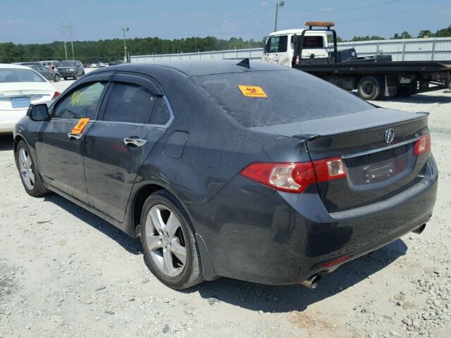 JH4CU2F64BC003413 - 2011 ACURA TSX GRAY photo 3