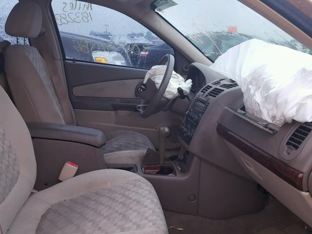 1G1ZT62815F251868 - 2005 CHEVROLET MALIBU MAX ოქროსფერი ფოტო 5