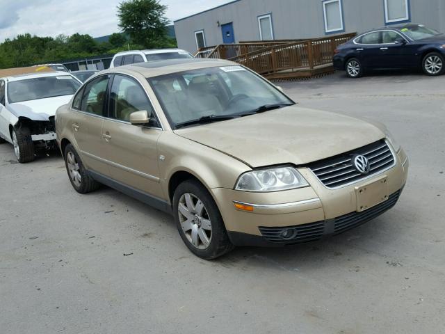 WVWTH63B12P017714 - 2002 VOLKSWAGEN PASSAT GLX GOLD photo 1