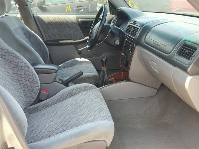 JF1SF6557YG714022 - 2000 SUBARU FORESTER S SILVER photo 5