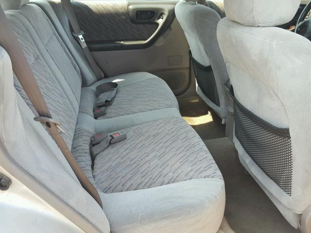 JF1SF6557YG714022 - 2000 SUBARU FORESTER S SILVER photo 6