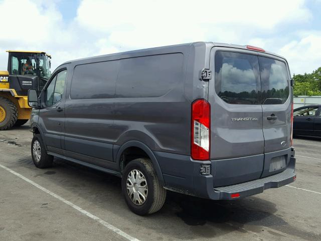 1FTNR1YM5FKB15120 - 2015 FORD TRANSIT T- GRAY photo 3