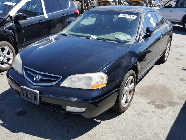 19UYA42641A004669 - 2001 ACURA 3.2CL TYPE BLACK photo 2