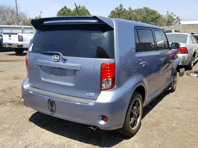 JTLZE4FE3B1132058 - 2011 TOYOTA SCION XB Сұр фото 4