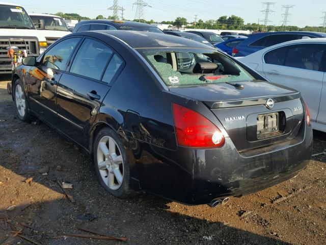 1N4BA41E65C844157 - 2005 NISSAN MAXIMA SE BLACK photo 3