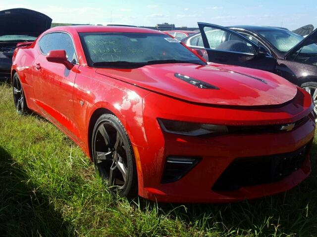 1G1FH1R73H0107458 - 2017 CHEVROLET CAMARO RED photo 1