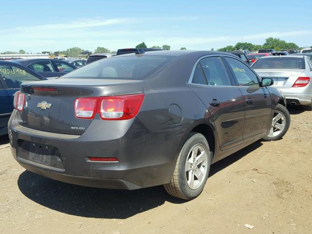 1G11B5SA7DF250056 - 2013 CHEVROLET MALIBU LS ნაცრისფერი ფოტო 4