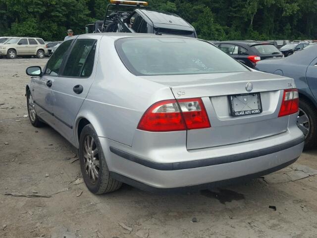 YS3EB49E733038004 - 2003 SAAB 9-5 LINEAR GRAY photo 3