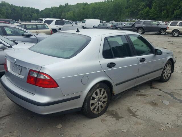 YS3EB49EX33039146 - 2003 SAAB 9-5 LINEAR GRAY photo 4