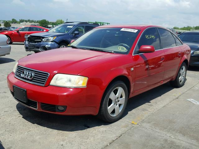 WAULD54B12N084648 - 2002 AUDI A6 2.7T QU RED photo 2