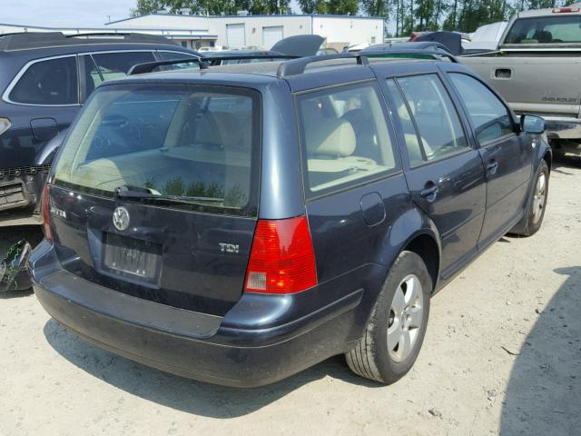 WVWSR61J44W157509 - 2004 VOLKSWAGEN JETTA GLS BLUE photo 4